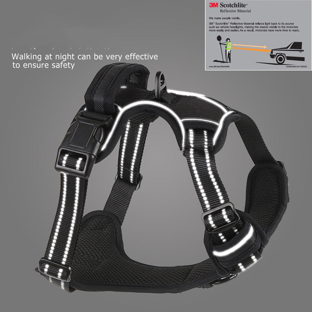 Breathable Reflective Pet Harness Vest  - ! - My Store