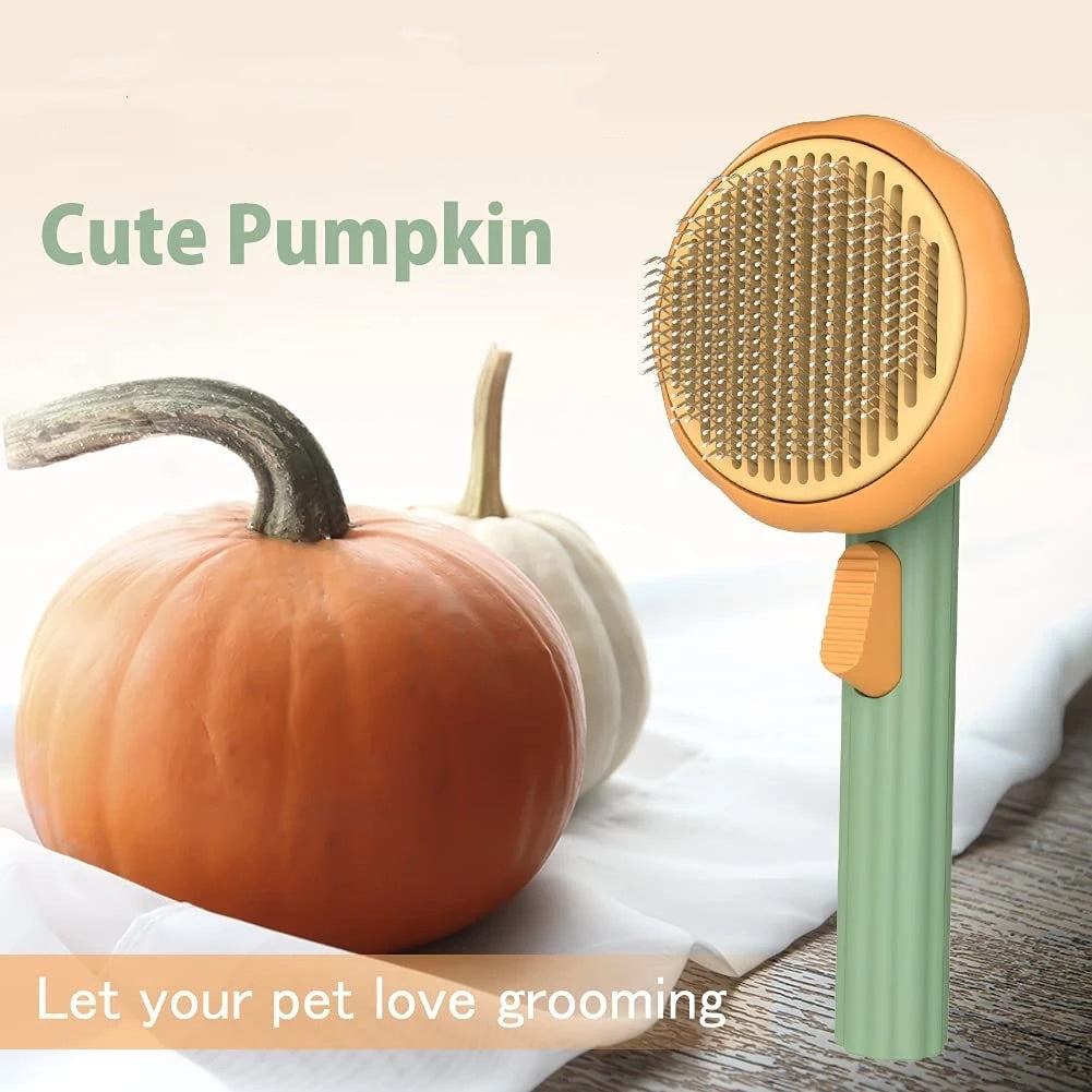 Pumpkin Self Cleaning Slicker Comb  - ! - My Store