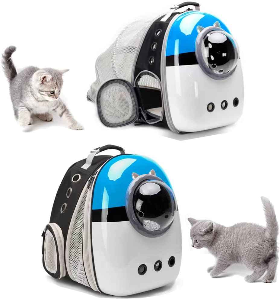Expandable Cat Carrier Backpack – Airline Approved Space Capsule with Back Extension