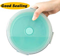 2-Pack Collapsible Cat Bowls with Lids – Portable Travel Pet Feeders (17oz)