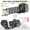 Expandable Cat Carrier Backpack – Breathable & Travel-Friendly
