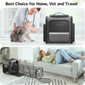 Expandable Cat Carrier Backpack – Breathable & Travel-Friendly