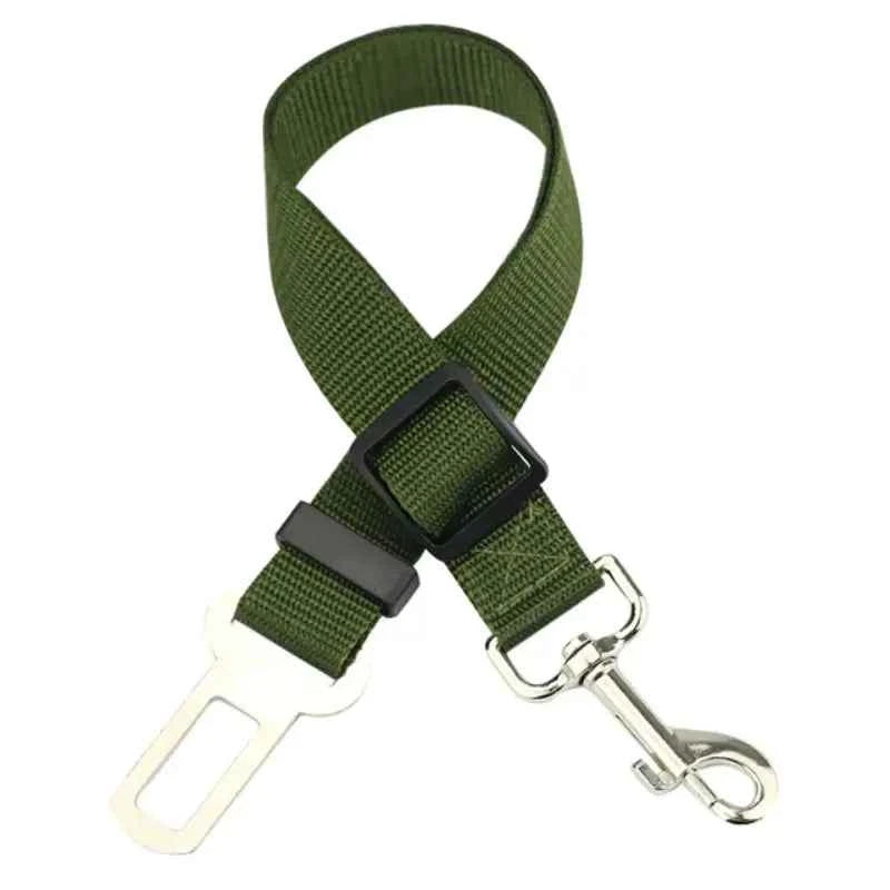 Retractable Adjustable Pet Car Seat Belt – Safety Travel Restraint