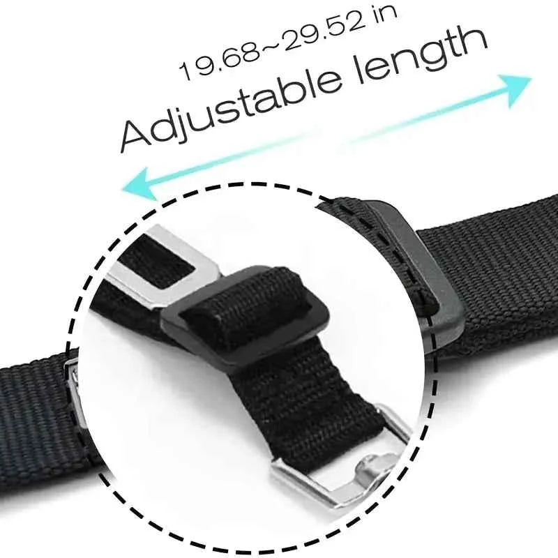 Retractable Adjustable Pet Car Seat Belt – Safety Travel Restraint