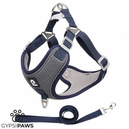 Breathable Pet Harness with Adjustable Leash – Comfortable & Secure Fit  - ! - My Store