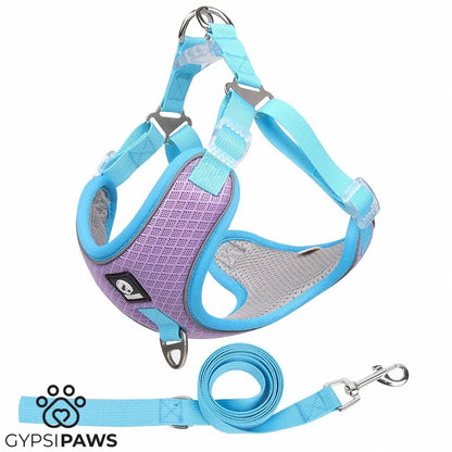 Breathable Pet Harness with Adjustable Leash – Comfortable & Secure Fit  - ! - My Store